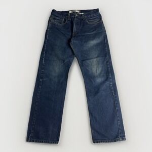 Vintage Y2K Levis 505 Jeans Mens 32x32 Blue Denim Regular Relaxed Medium Wash